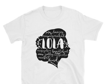 TSHIRT - Lola - Filipino Word- Short-Sleeve Unisex T-Shirt