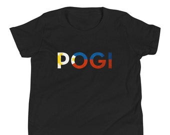 TSHIRT- Kids Size- Pogi Shirt- Pinoy- Handsome-Philippine-Jersey Short Sleeve Tee
