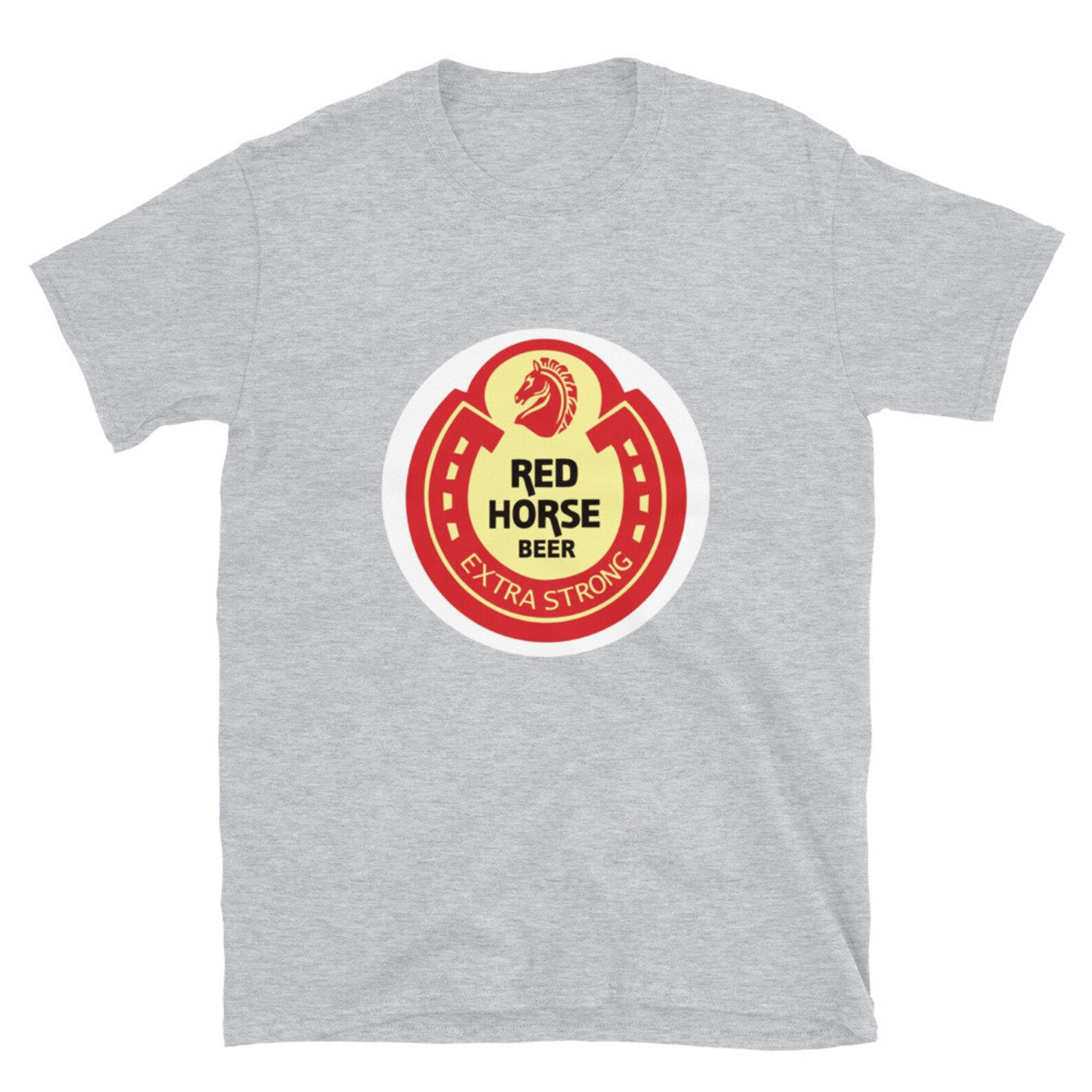 TSHIRT Red Horse Beer Pinoy-Short-Sleeve Unisex T-Shirt | Etsy