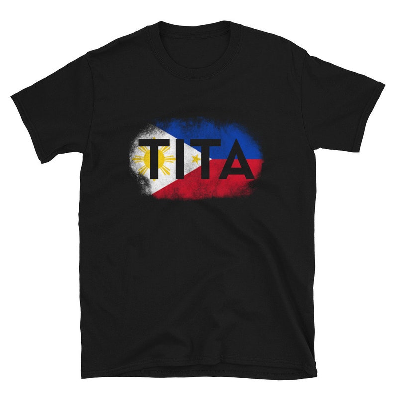 TSHIRT Tita Flag FILIPINO PHILIPPINES Iconography Shortsleeve Unisex T