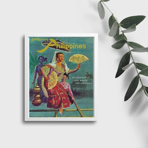 DIGITAL ART- Philippine Vintage Art 1-Pinoy-Heritage-Downloadable-Printable-Wall Art