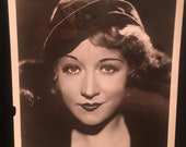Original 1920s Betty Compson Signed Autographed Candid RARE 8x10 Stage Theater Press Photo Photograph Black White quot Star Night quot