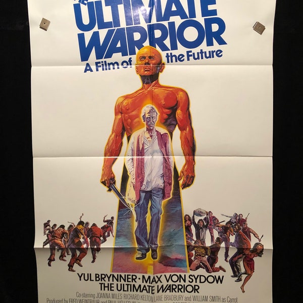Ultimate Warrior Poster Etsy