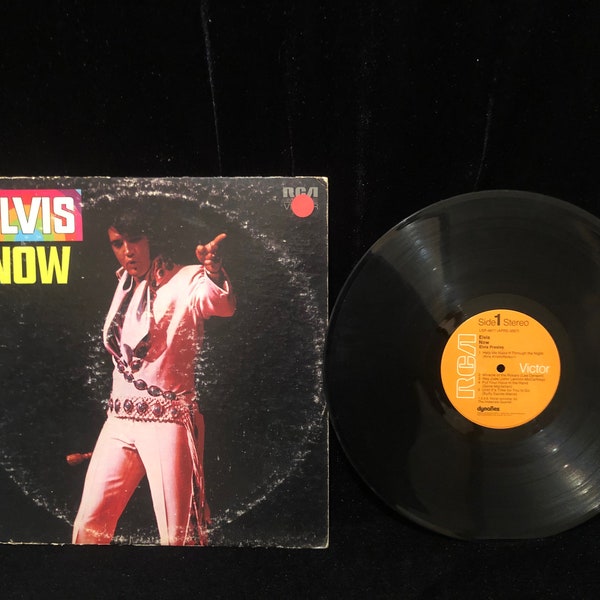 Original 1972 Elvis Presley Now Vinyl Record LP RCA LSP 4671