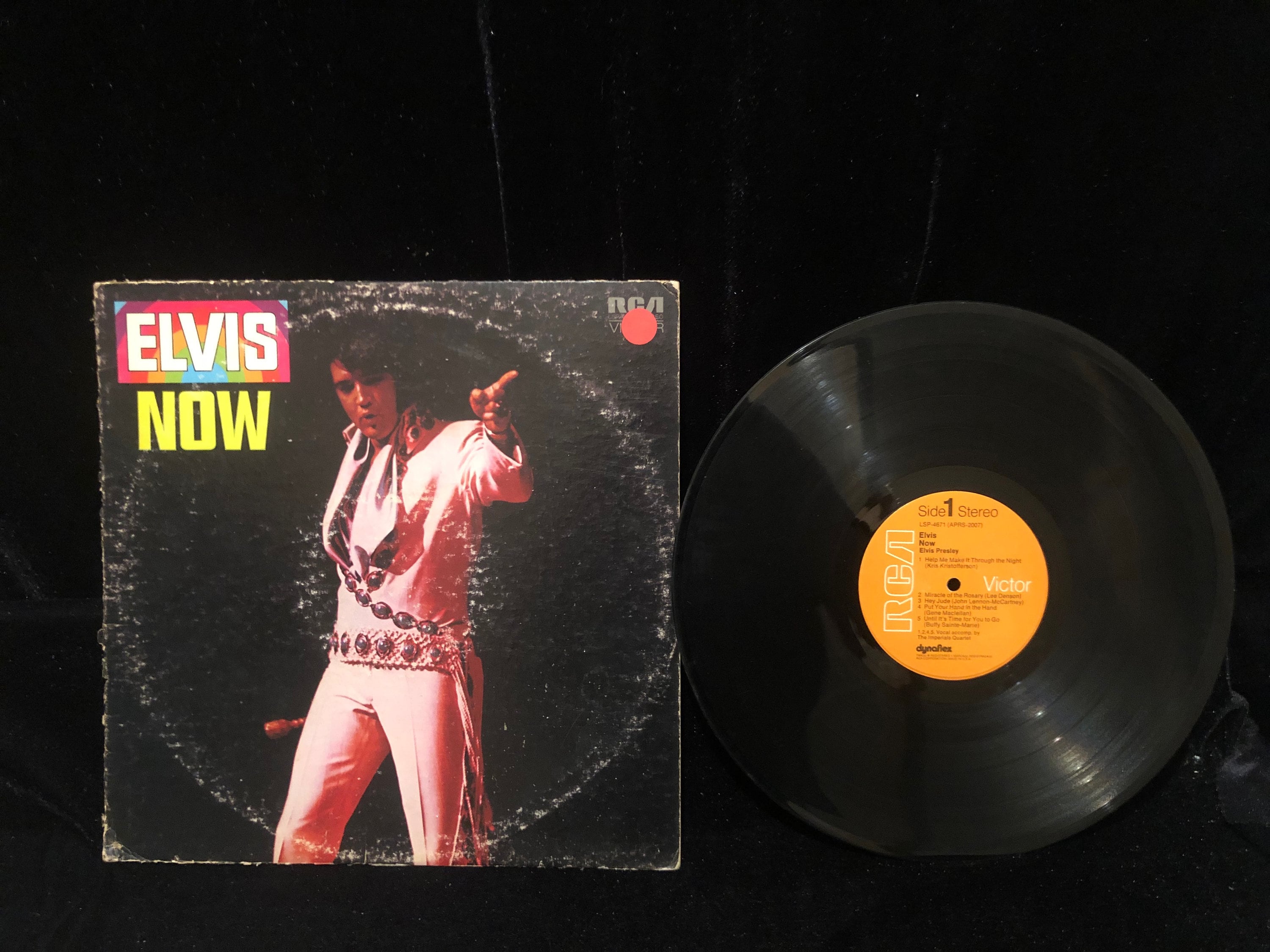 Original 1972 Elvis Presley Now Vinyl Record LP RCA LSP 4671 - Etsy
