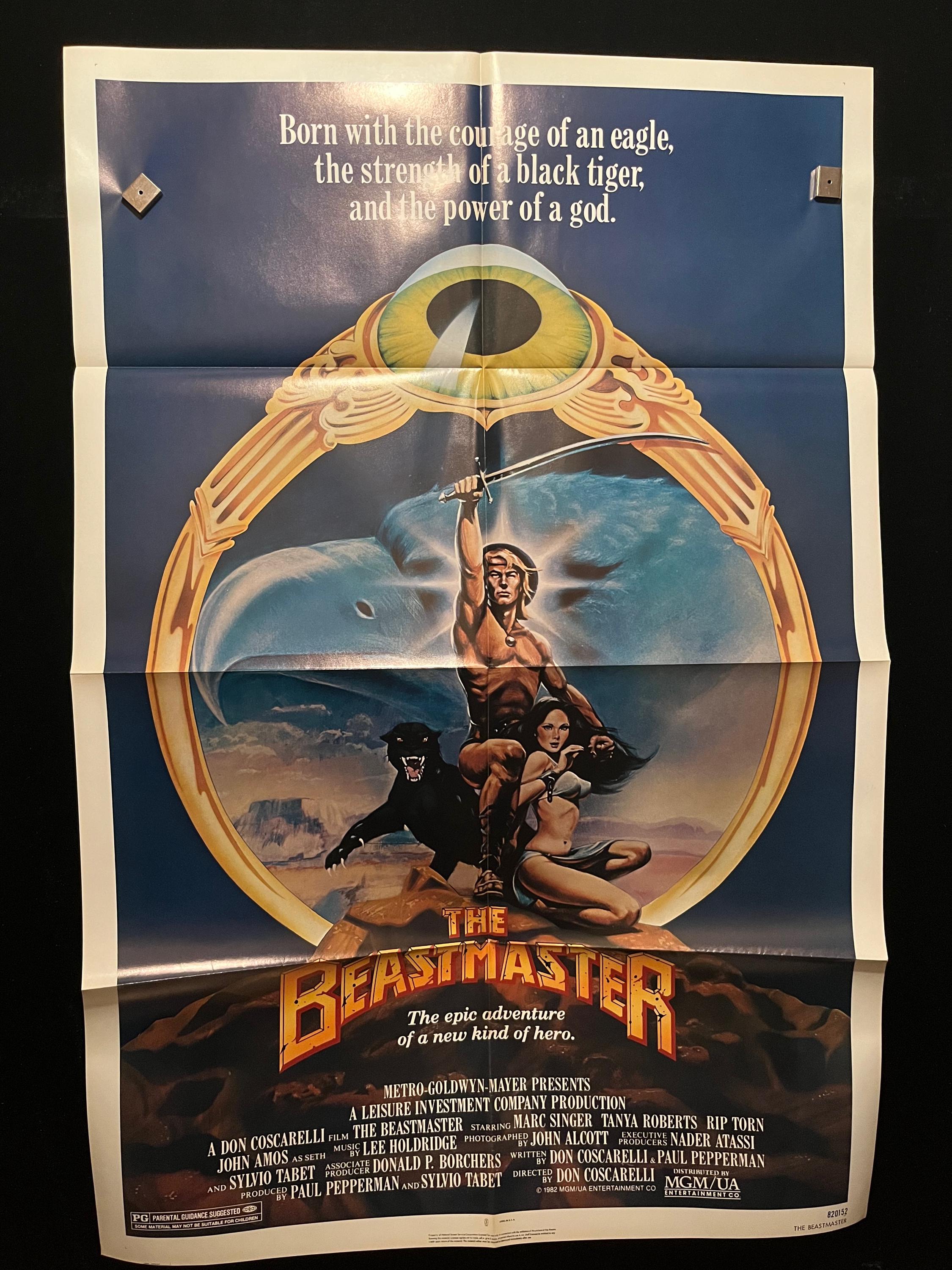Beastmaster R Rated The Beastmaster 1982 Poster