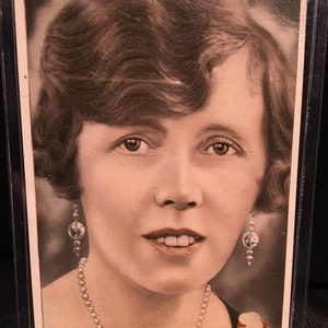 Original 1935 Mabel Constanduros Ardath Cork State Express Cigarettes Cigarette Card Film, Stage & Radio Stars Vintage, Hollywood, Poster