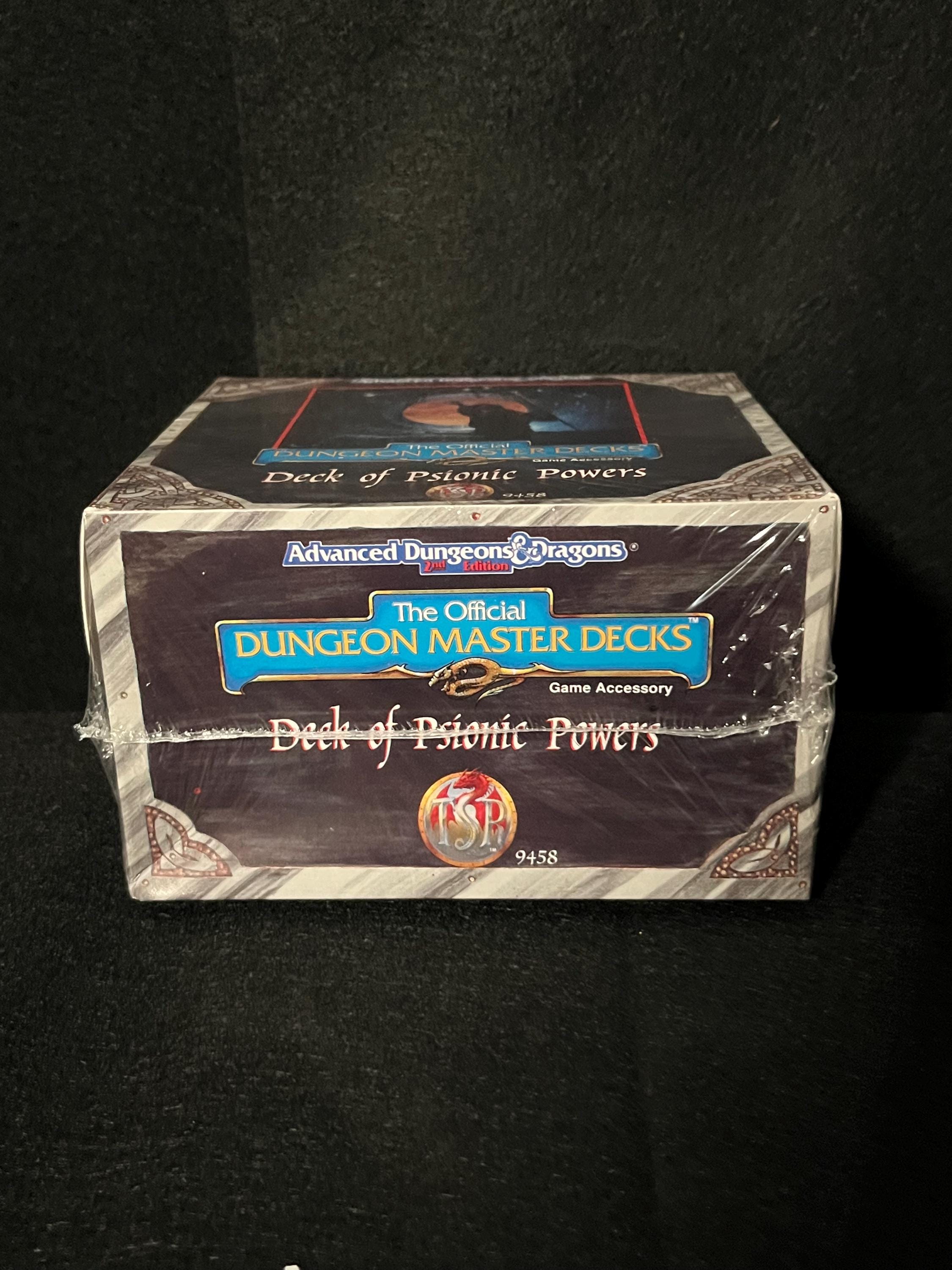 Original 1993 the Official Dungeons and Dragons Master Decks TSR