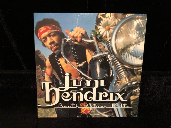 Original 1997 Jimi Hendrix South Saturn Delta Promo Poster Double