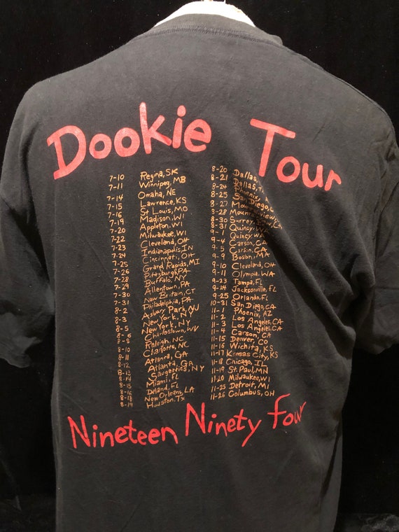 1994 GREEN DAY Dookie Tour Tee XL