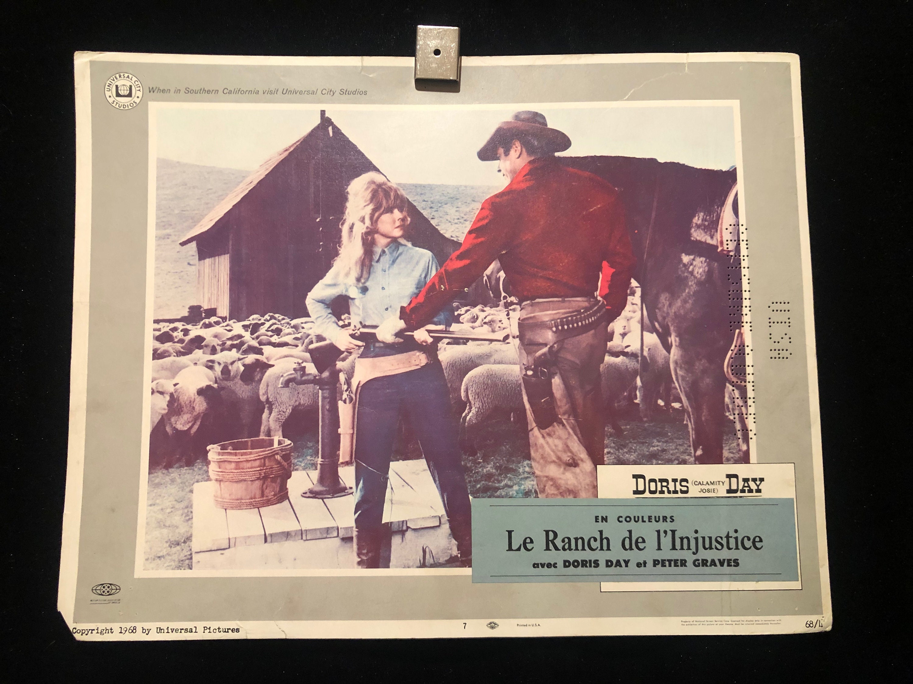 オリジナル 1968 ジョシーのバラード映画ポスター ロビーカード ドリス