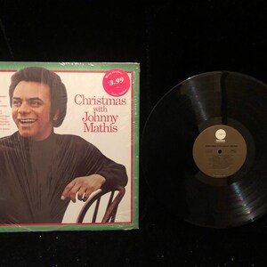 Original Vintage 1971 Johnny Mathis Christmas With Johnny Mathis Limited Edition Vinyl Record LP Columbia LE10196