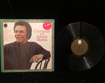 Original Vintage 1971 Johnny Mathis Christmas With Johnny Mathis Limited Edition Vinyl Record LP Columbia LE10196