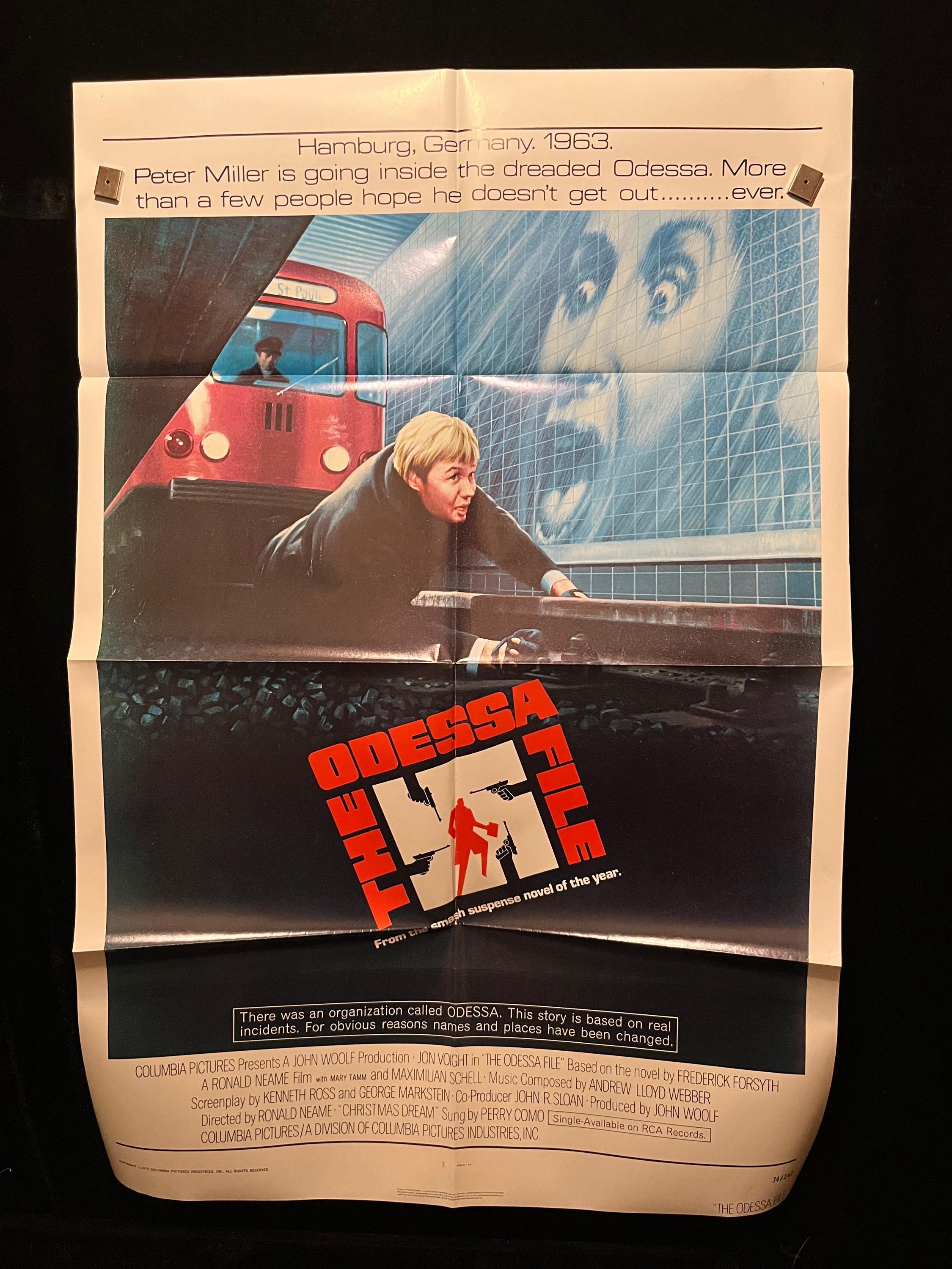 オリジナル 1974 オデッサファイル ワンシート映画ポスター ジョン 