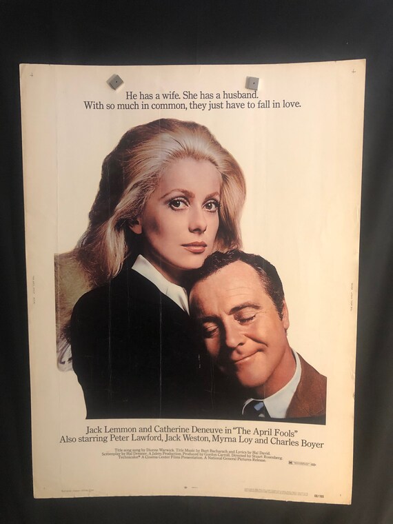 Original 1969 The April Fools 30x40 Movie Poster Jack Lemmon Etsy Original 1969 The April Fools 30x40 Movie Poster Jack Lemmon Etsy