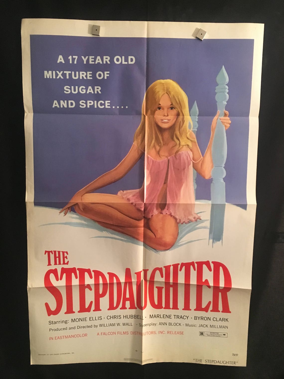 Original 1973 The Stepdaughter One Sheet Movie Poster Teen Etsy 