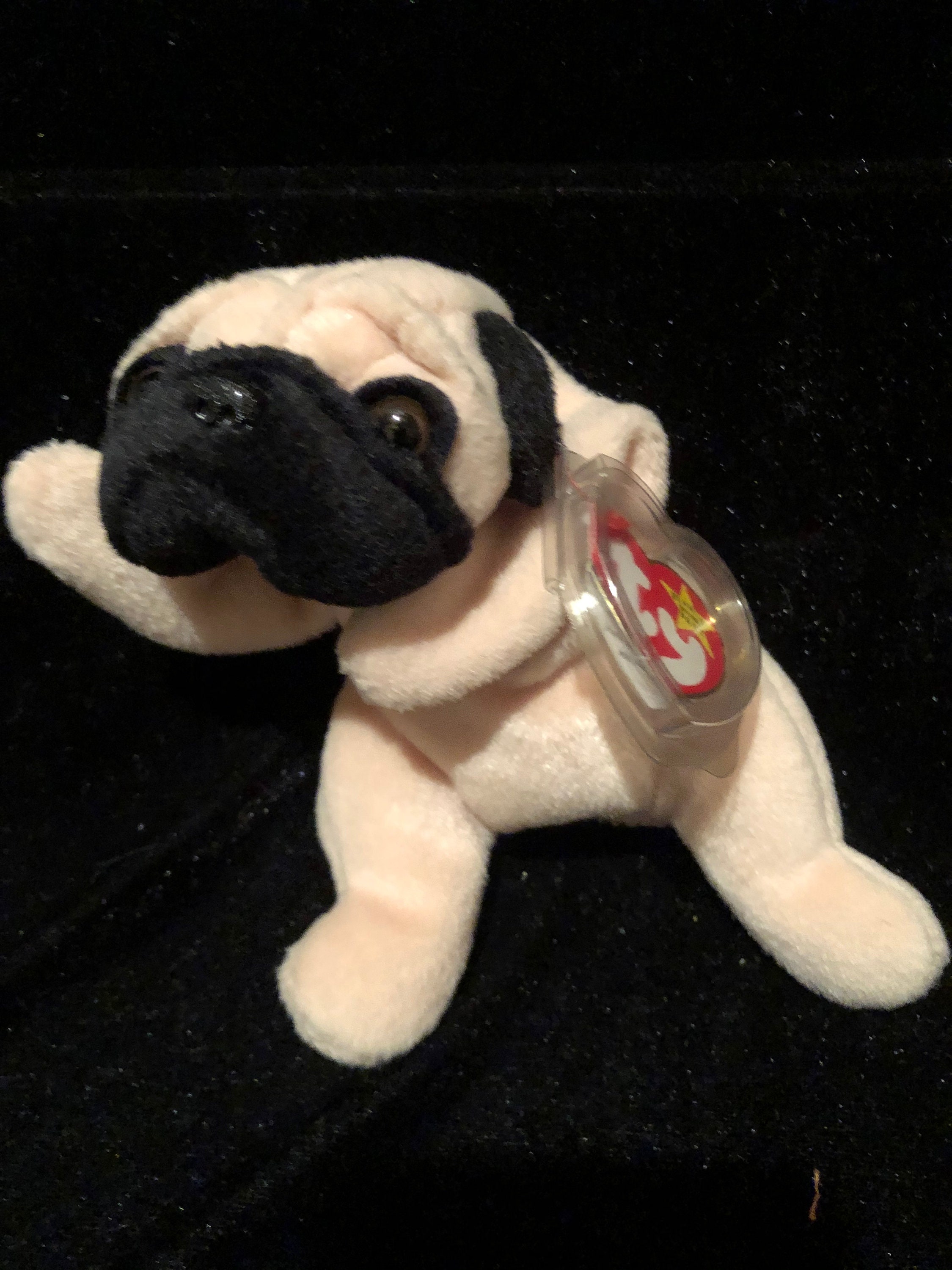 Original 1996 Pugsly The Pug Dog Retired Ty Beanie Babies w Etsy