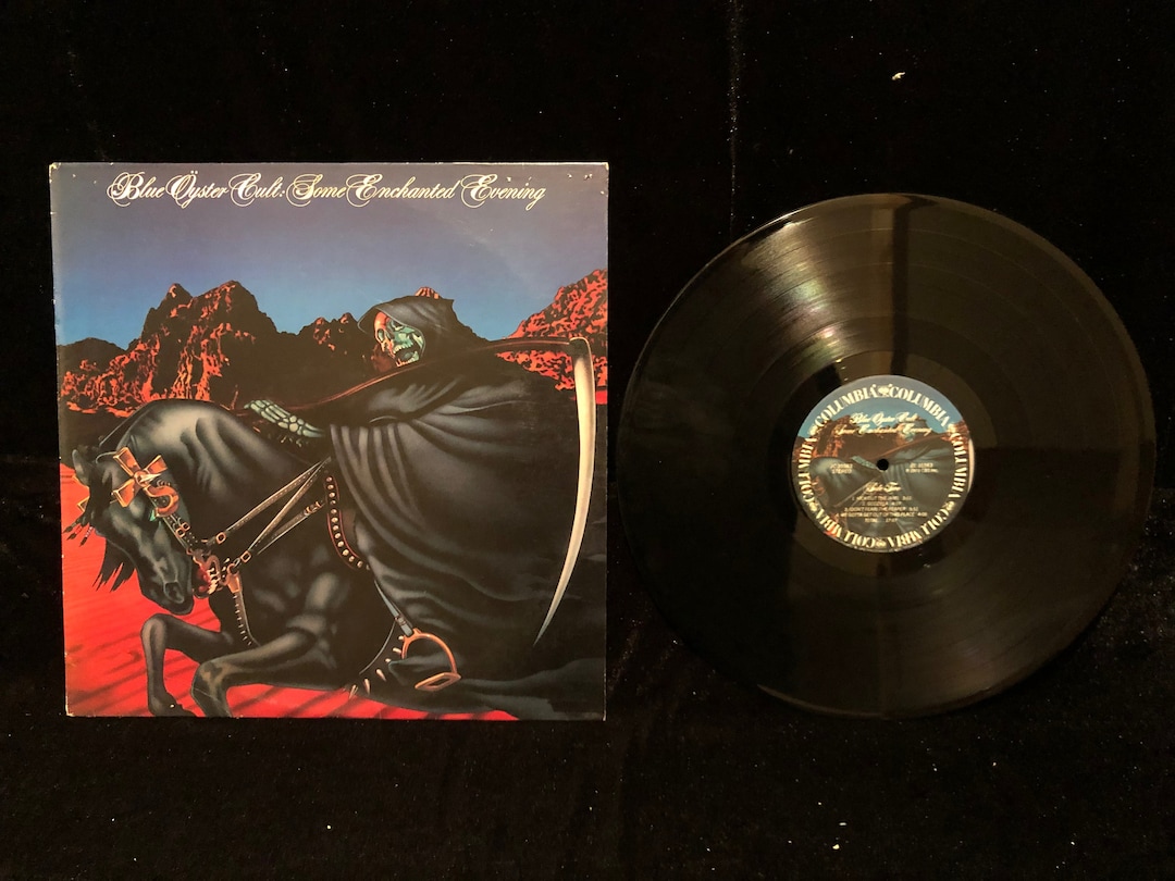 Original 1978 Blue Oyster Cult Some Enchanted Evening Vinyl Record LP