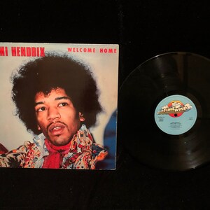 Original 1981 Jimi Hendrix Welcome Home LP Vinyl Record Album Astan 201020 German Import