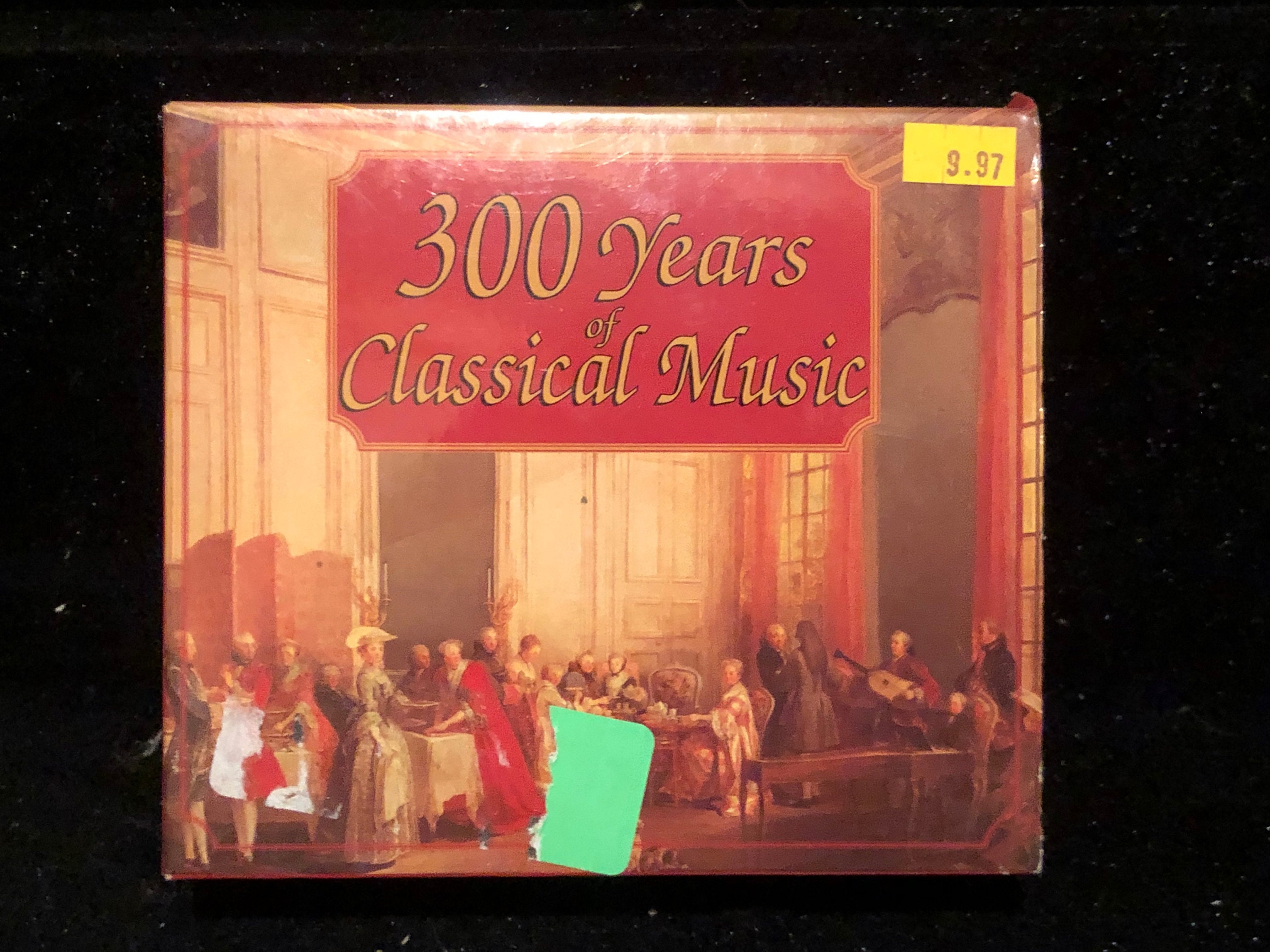 Oryginał 1995 300 lat muzyki klasycznej 4 CD Box Set Beethoven