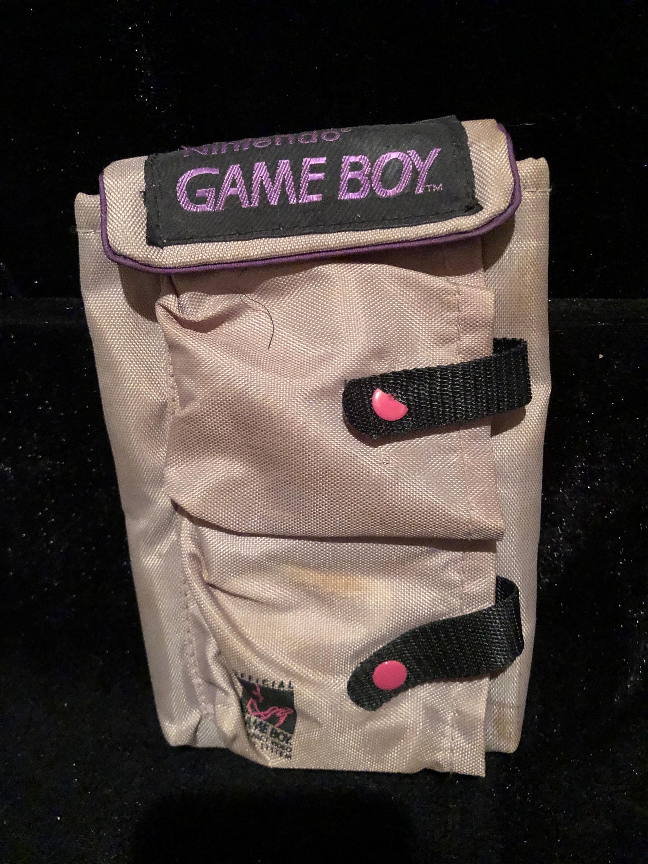 Original 1989 Rare Gameboy Official Padded Carrying Case Game Boy