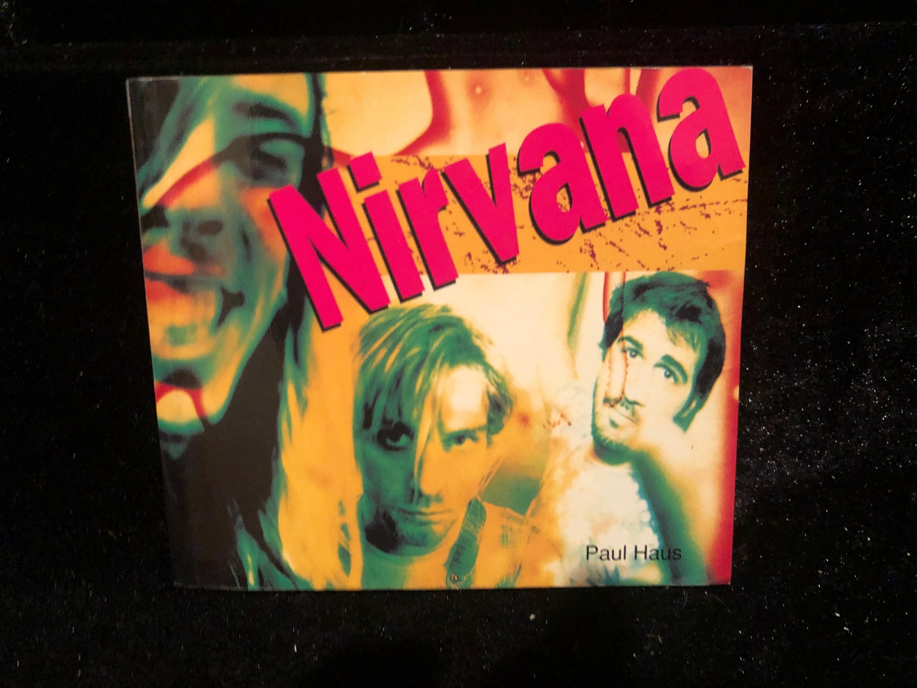 Original 1990s Nirvana by Paul Haus Book (kurt Cobain,dave Grohl