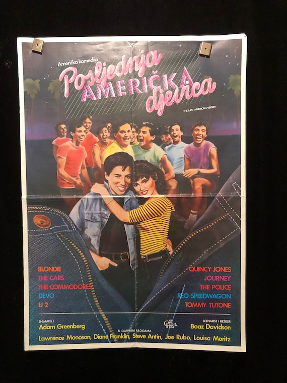 Original 1982 the Last American Virgin Yugoslavian Russian Movie