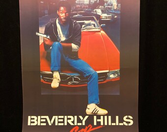 オリジナル 1984 ビバリーヒルズ・コップ ベルギー映画ポスター エディ