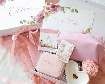Bridal Party Proposal, Will You Be My Maid of Honor, Matron Of Honor Gift, Maid Of Honor Gift, Will You Be My Bridesmaid Proposal Box