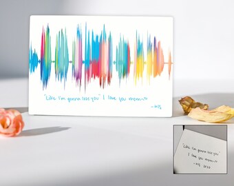 Sound Wave Art Handwriting Gift Sound Wave Sound gifts Custom Sound Wave Sound Wave Print Handwriting gift frame Sound Wave Gift Sound Wave