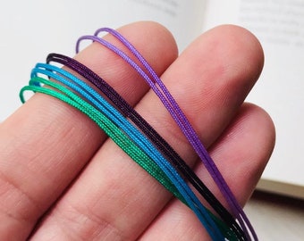 Adjustable string bracelet, thin bracelet, Adjustable men woman surfer bracelet, ultra thin bracelet, unisex bracelet, waterproof bracelets