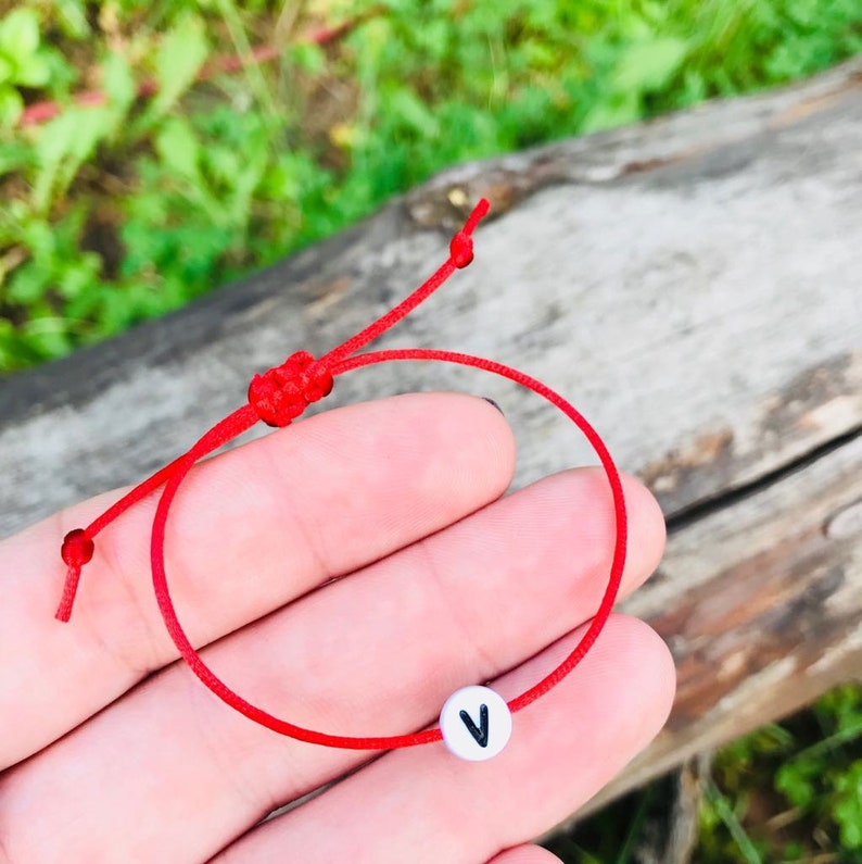 women Adjustable ID bracelets men cord bracelet ID bracelet personalized string bracelet letter bracelets for kids cord bracelets