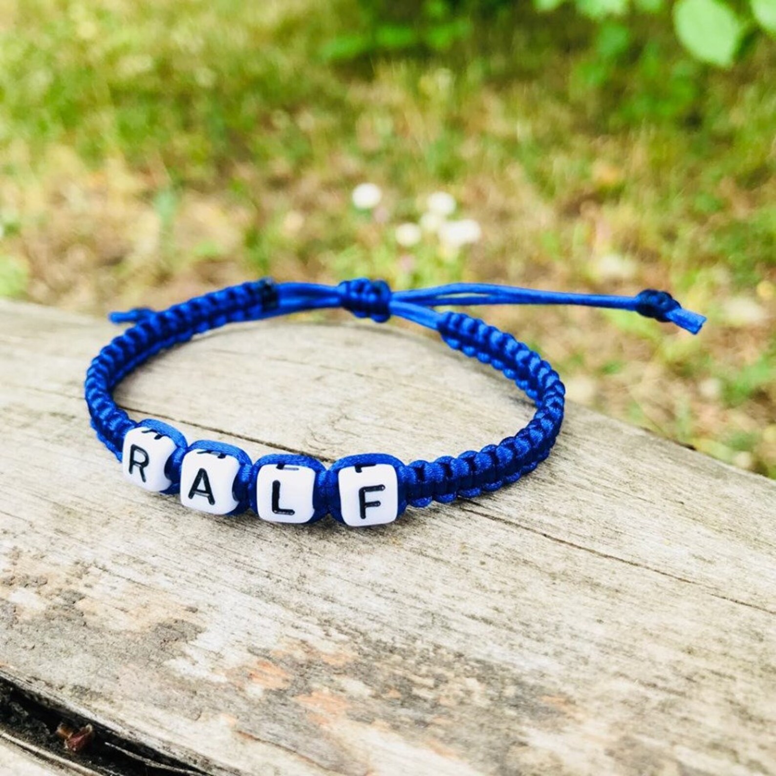 Name Bracelet Personalized Bracelets Braided Bracelet Etsy