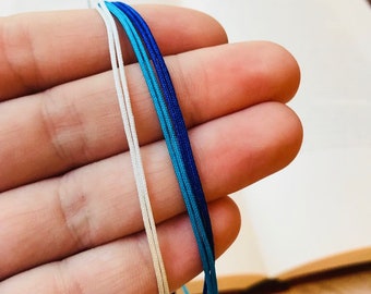 Waterproof Nylon Cord Bracelet, Adjustable Unisex Surfer Bracelet