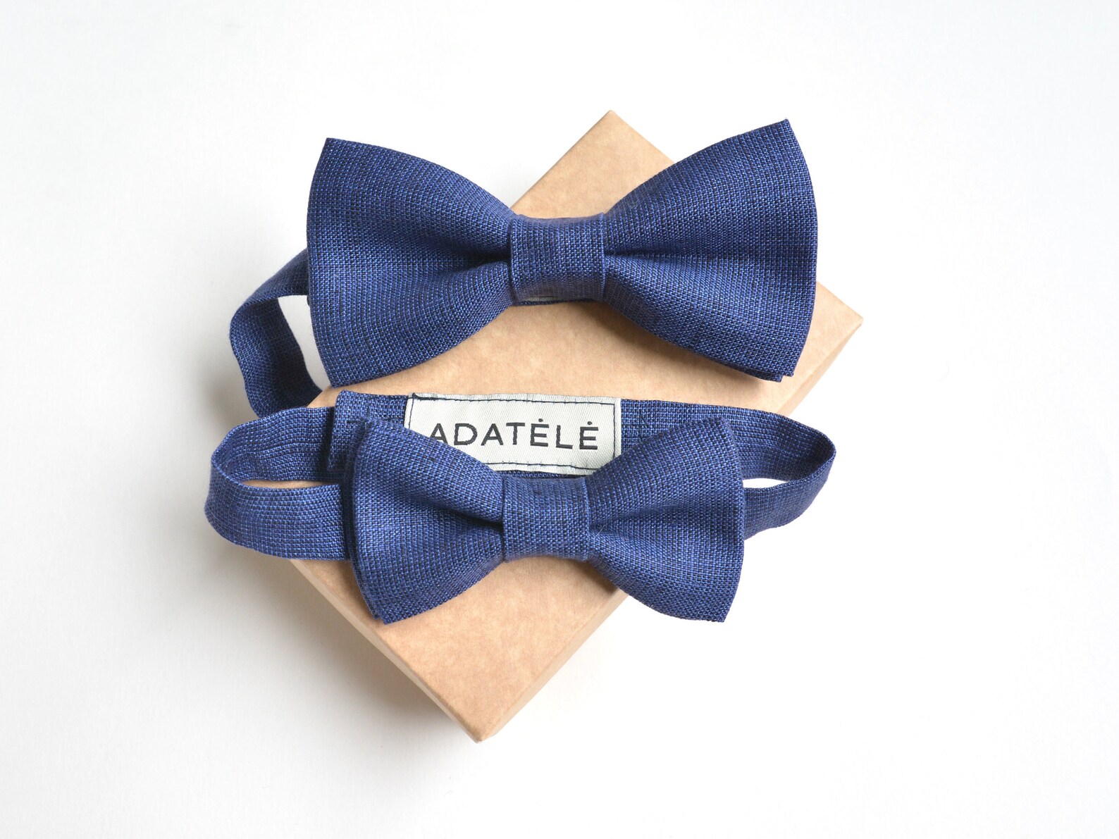 dad and son matching bow ties