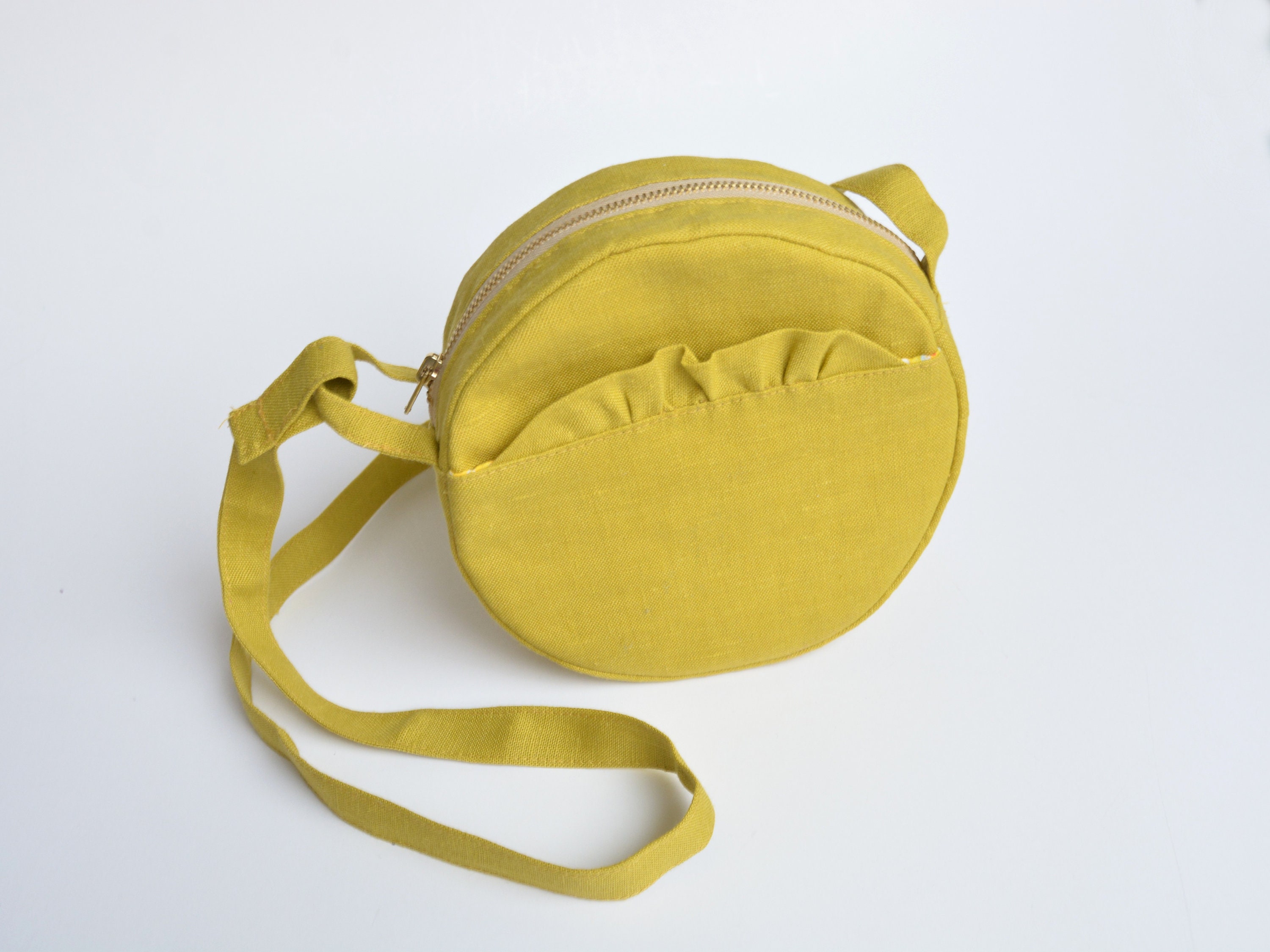 Baggu circle shop purse canvas