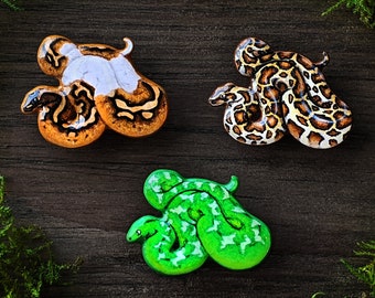 Python Snake Pins