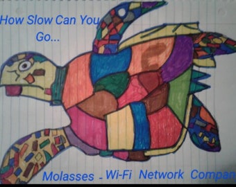 Molasses Wi-Fi Network - A Cookie Cutter - Roxy and Her Horse - Oasis Island Texas - A Moo-ed Swing - 4 Digital Sketches - See Details