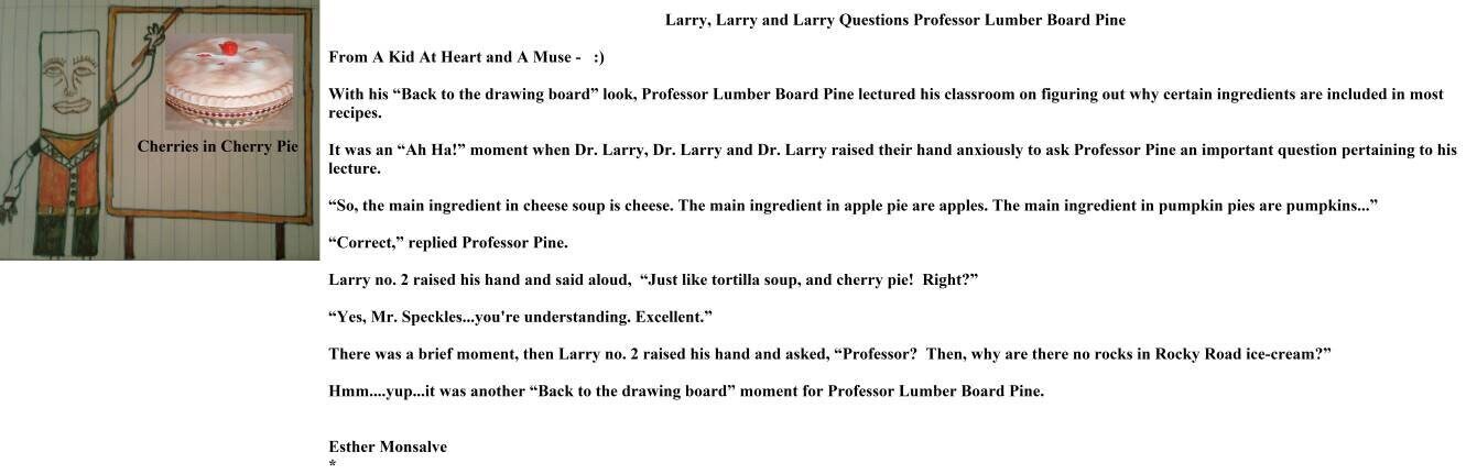 Larry Larry and Larry Questions Professor Lumber Board Pine - The Good, The Bad and The Ridiculous