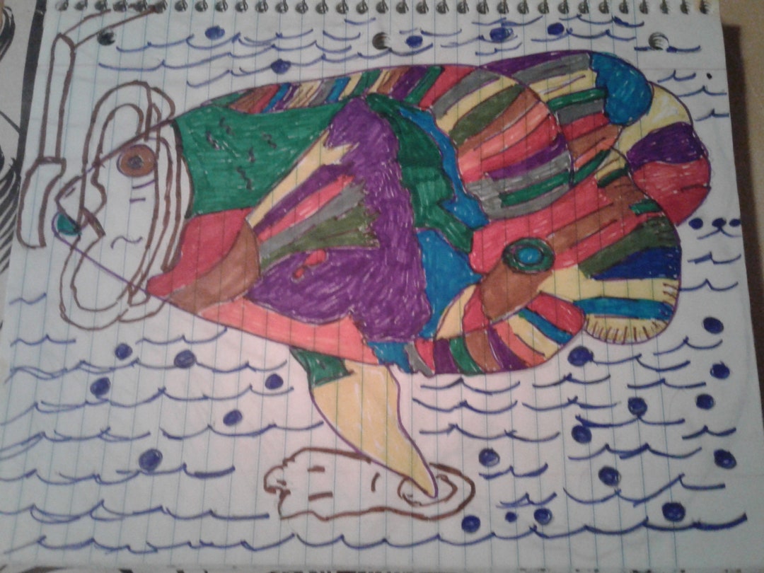 Mr. Snickers Snorkel Doodle and 2 Practice Portraits Set of 3 Digital Pencil Sketches Portrait