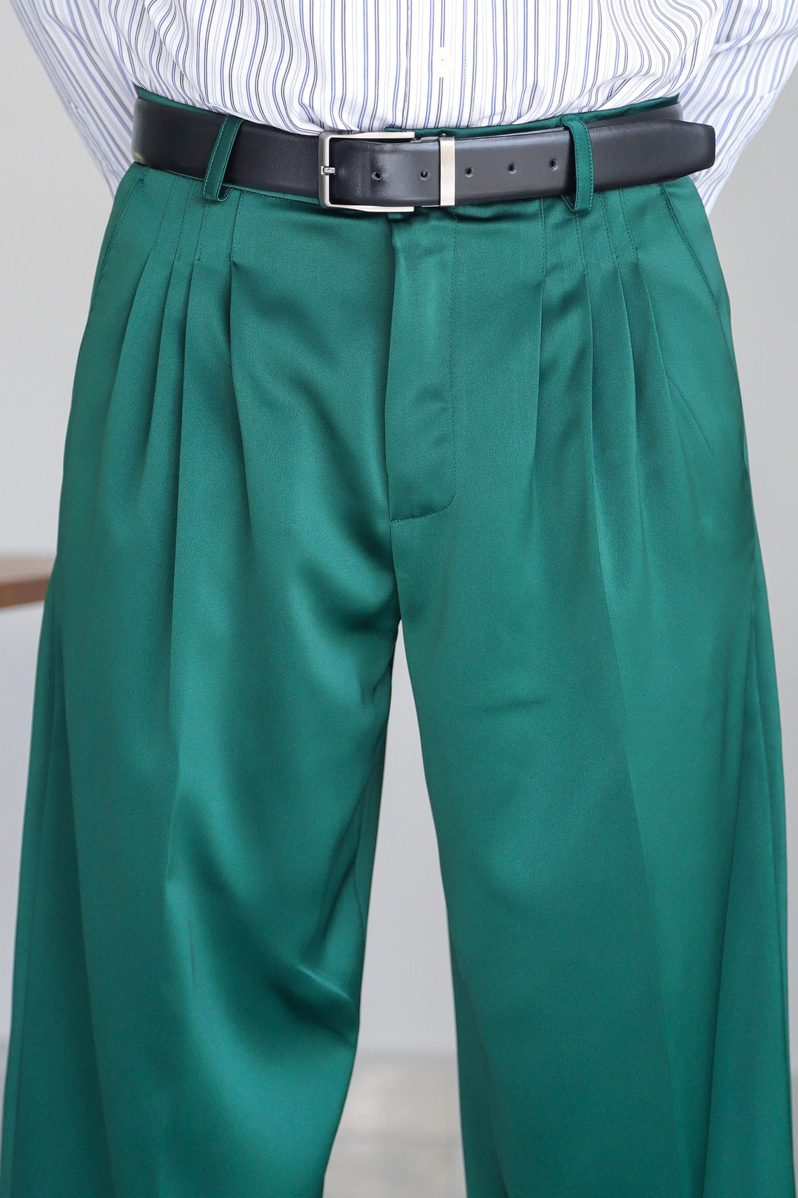 Men Argentine Tango pants Men latin dance pants Forest green | Etsy