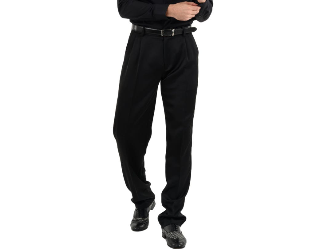 Pantaloni da tango argentino da uomo, Pantaloni da uomo in raso