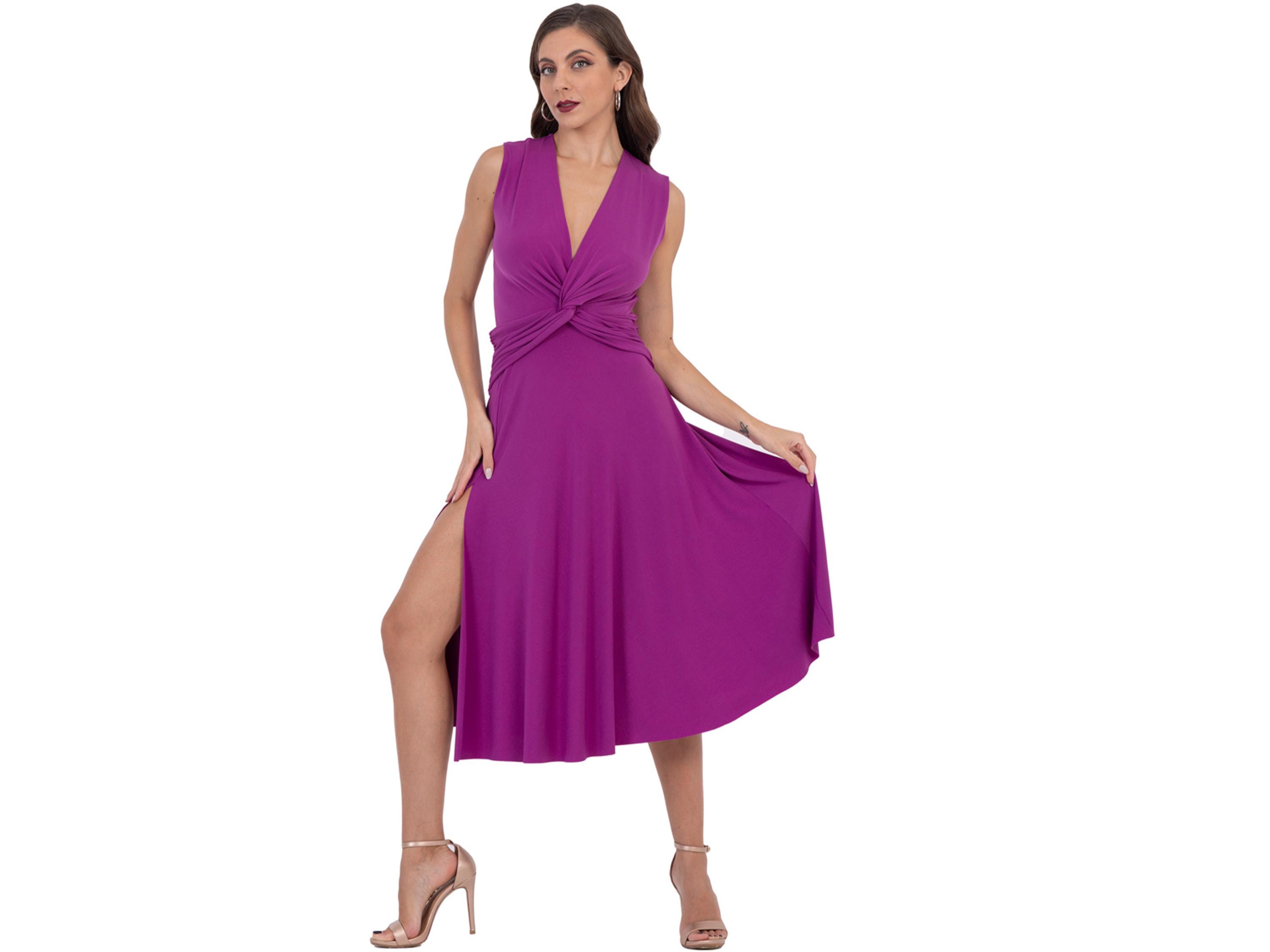 midi dress tango Bow Bust With Slit Its versatile design transitions seamlessly from casual daytime wear to an evening out Kenneth Cole | Strapless Ruched