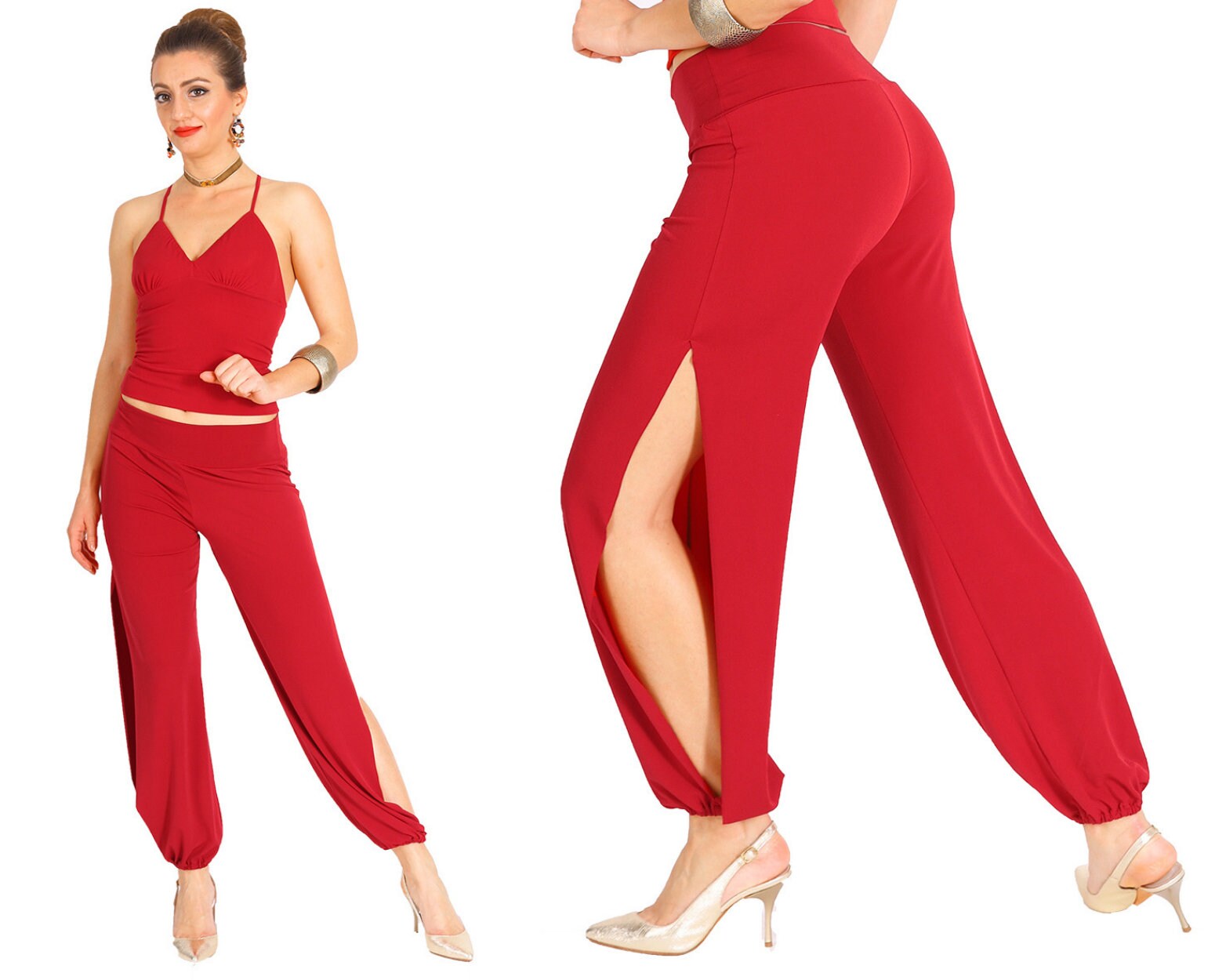 Latin Dance Pants Argentine Tango Pants 