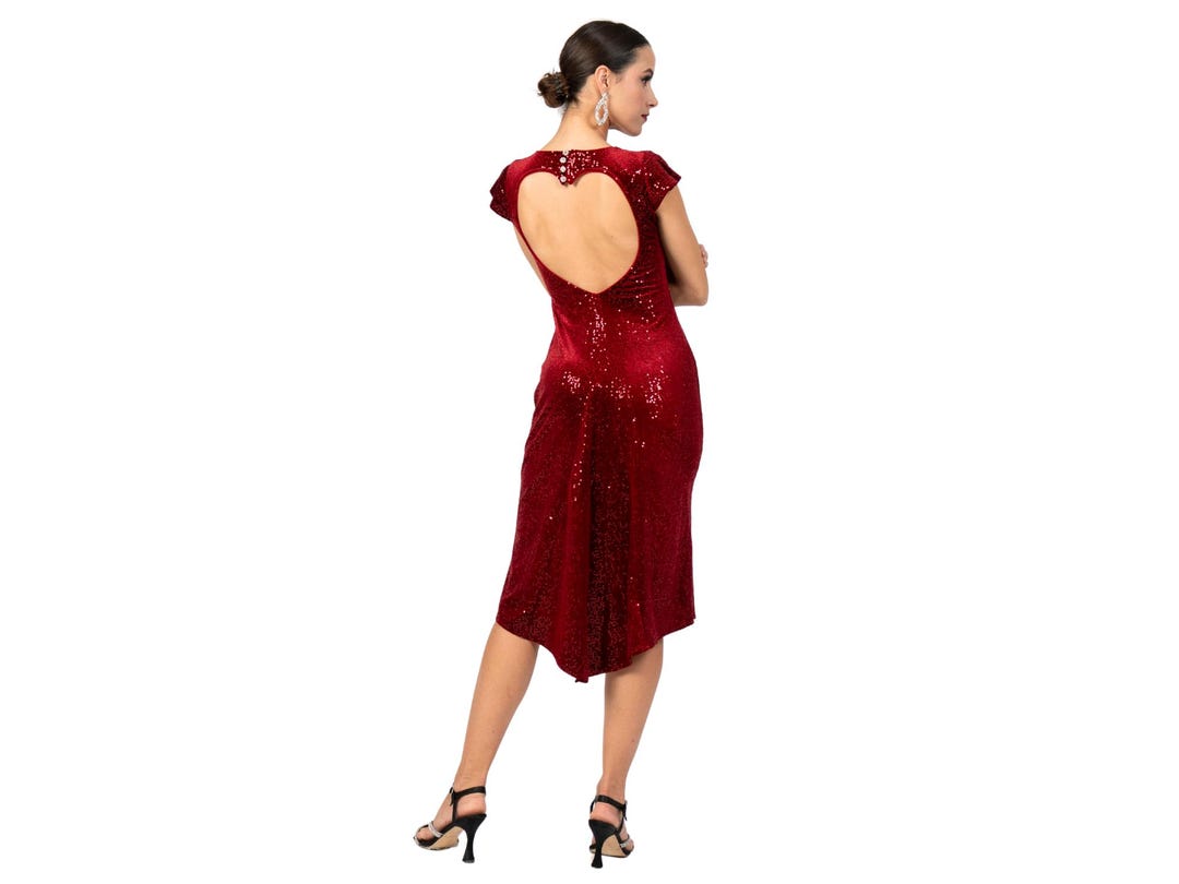 sequin hearts velvet dress VTG "Sequin Hearts" Royal Blue Velvet V Neck Tank Maxi Dress size 7
