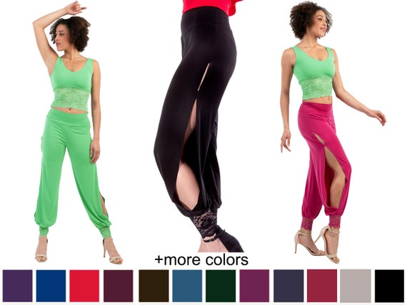 Argentine Tango Pants Latin Dance Pants 