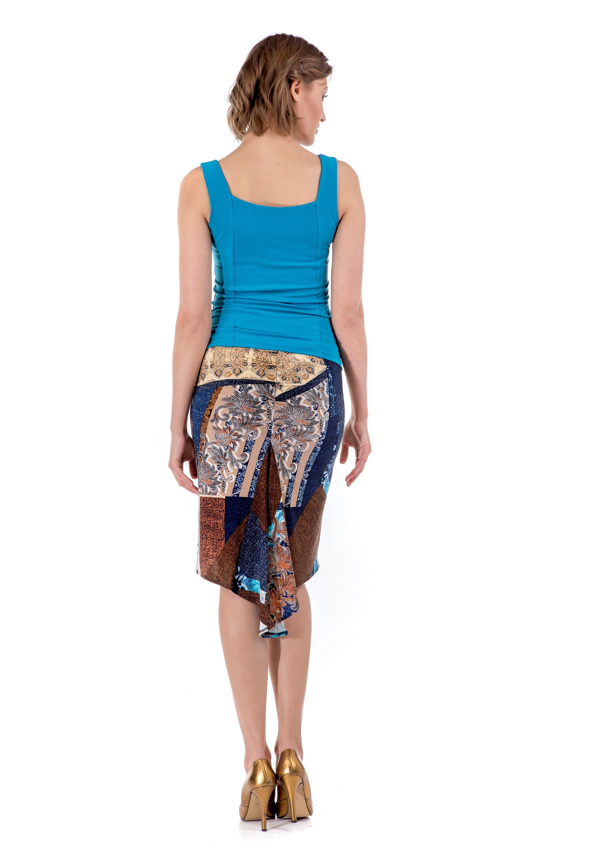 アルゼンチンタンゴトップス アルゼンチンタンゴ用トップス、スウィートハートネックのカジュアル