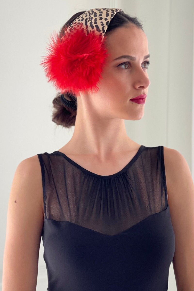 Tango Performance Hair Accessories, Milonga Show Headpiece