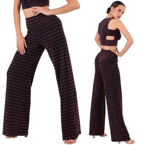 Horizontal striped pants Etsy Espana