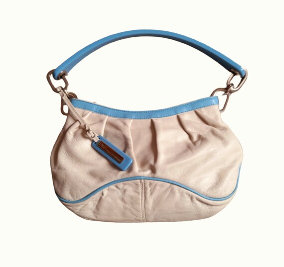 Cream Light Blue Vintage Y2K D&G Ittierra Small Summer Grab Bag - Etsy
